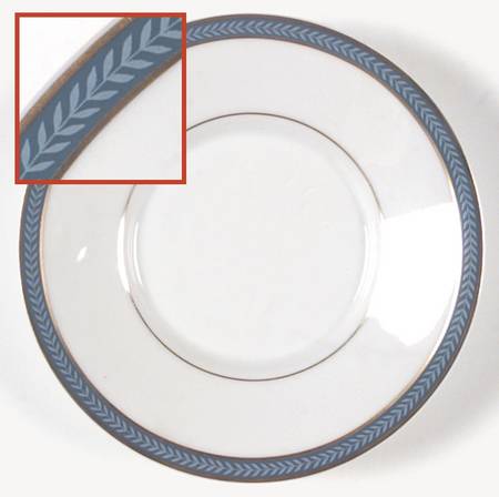 Laurier Blue Saucer