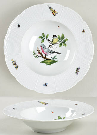 Les Oiseaux Rim Soup Bowl