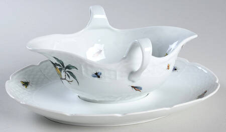 Les Oiseaux Gravy Boat & Underplate