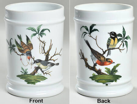 Les Oiseaux Apothecary Jar No Lid