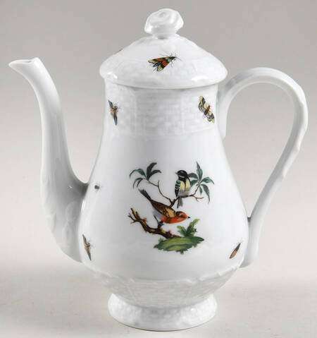 Les Oiseaux Mini Coffee Pot & Lid