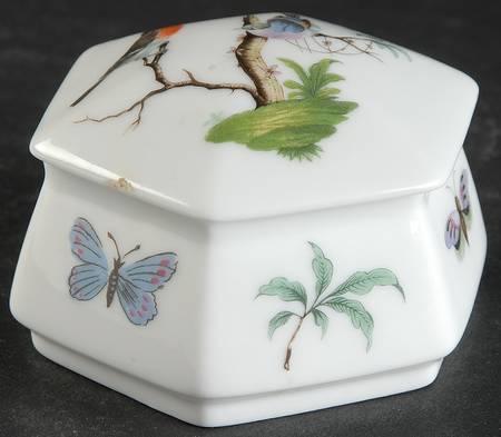 Les Oiseaux Trinket Box & Lid
