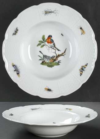 Les Oiseaux Rim Soup Bowl