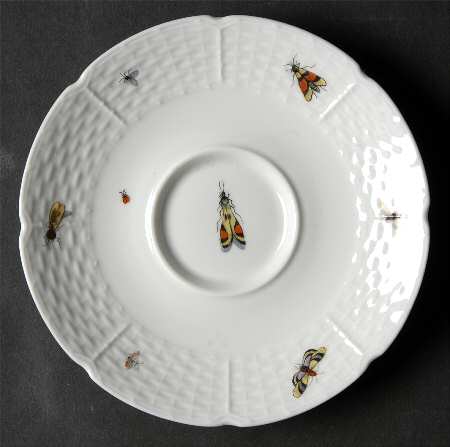 Les Oiseaux Saucer for Flat Demitasse Cup