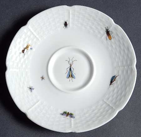 Les Oiseaux Saucer for Flat Demitasse Cup