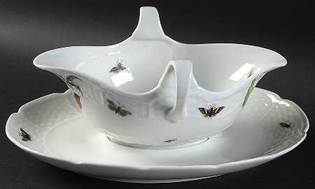 Les Oiseaux Gravy Boat & Underplate