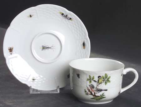 Les Oiseaux Footed Cup & Saucer Set