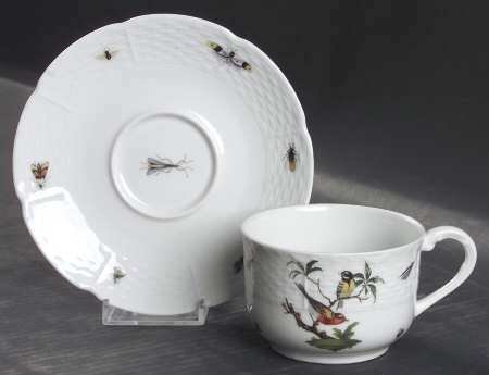 Les Oiseaux Footed Cup & Saucer Set