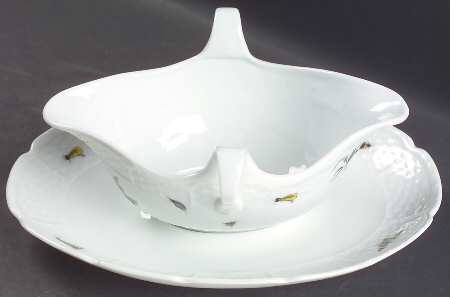 Les Oiseaux Gravy Boat & Underplate