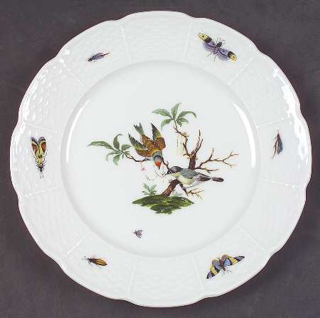 Les Oiseaux Luncheon Plate