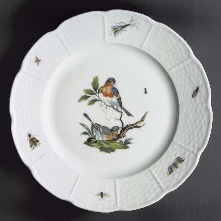 Les Oiseaux Luncheon Plate