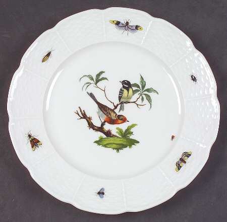 Les Oiseaux Luncheon Plate