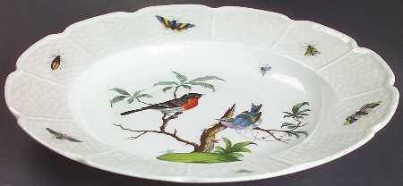 Les Oiseaux Large Rim Soup Bowl