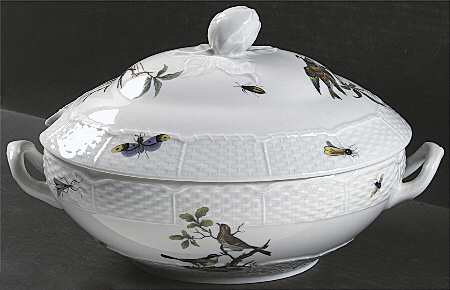 Les Oiseaux Tureen &  Lid