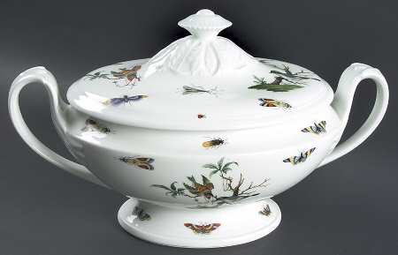 Les Oiseaux Directoire Tureen & Lid