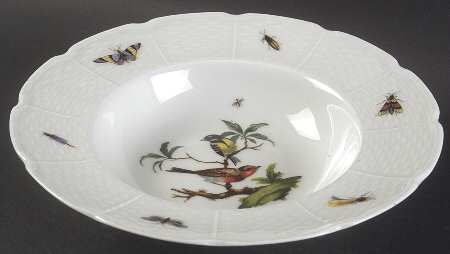Les Oiseaux Rim Soup Bowl