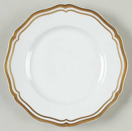 Louis XV Gold Bread & Butter Plate