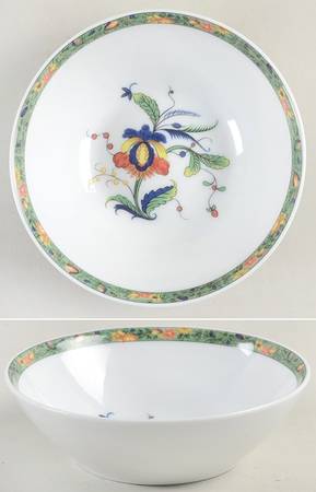 Louviers (White Background) Fruit/Dessert (Sauce) Bowl