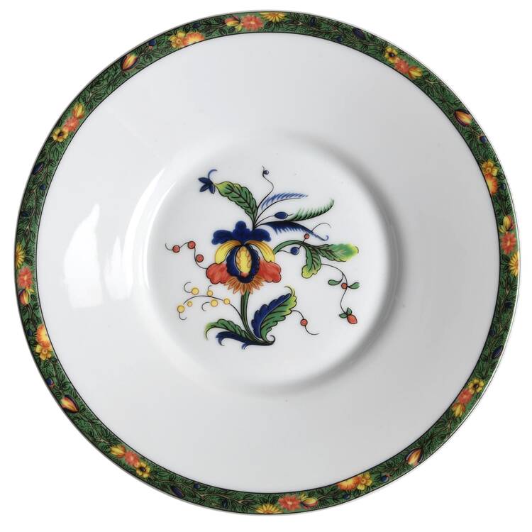 Louviers (White Background) Saucer