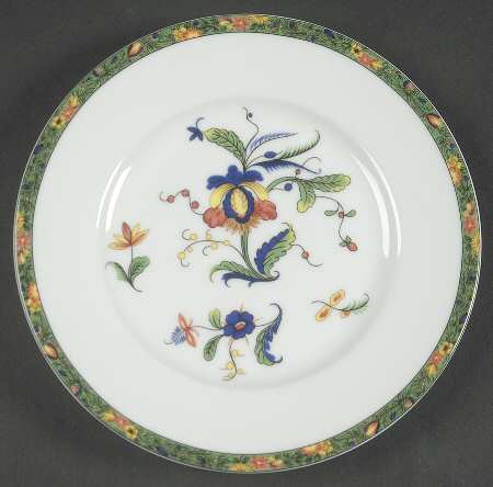 Louviers (White Background) Bread & Butter Plate