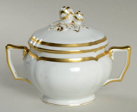 Marie Antoinette (Gold) Sugar Bowl & Lid