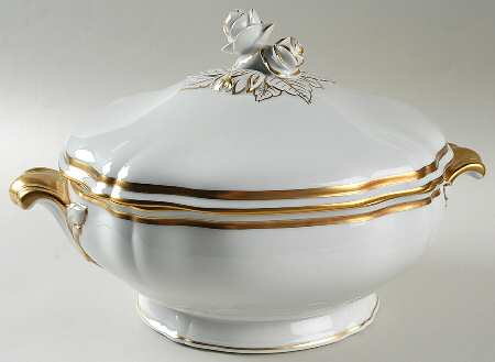 Marie Antoinette (Gold) Tureen &  Lid