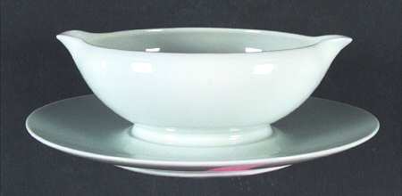 Marly-Menton Gravy Boat with Attached Underplate