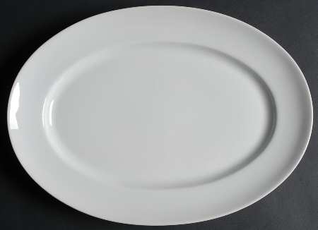 Marly-Menton 14" Oval Serving Platter by Ceralene
