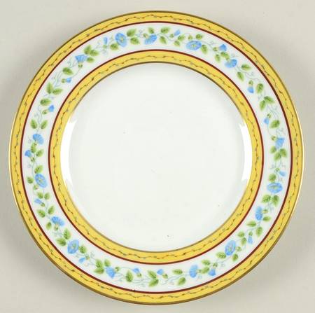 Morning Glory Ring Bread & Butter Plate by Ceralene