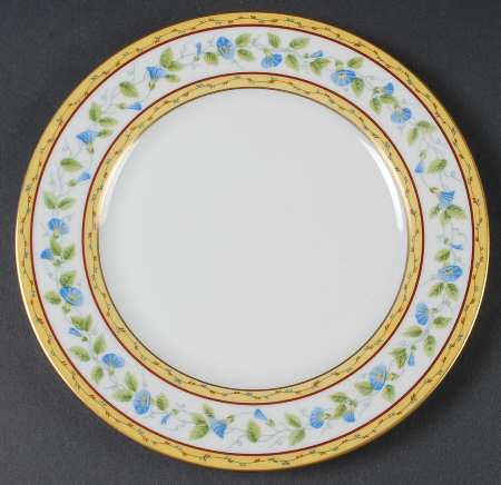 Morning Glory Ring Luncheon Plate