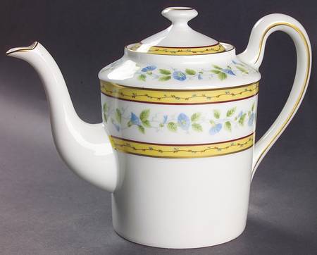 Morning Glory Ring Coffee Pot & Lid