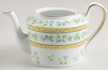 Morning Glory Spray Teapot No Lid