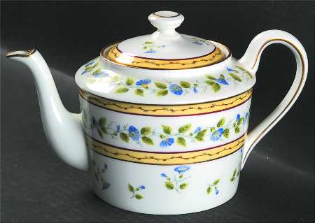 Morning Glory Spray Teapot & Lid