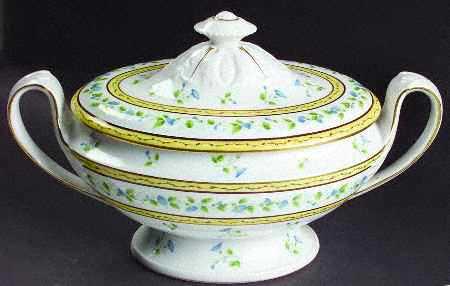 Morning Glory Spray Directoire Tureen & Lid
