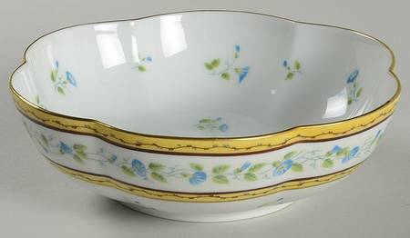 Morning Glory Spray 6" Melon Bowl
