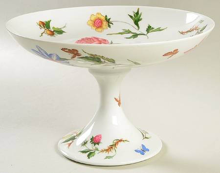 Mon Jardin Round Compote (Height X Width) by Ceralene