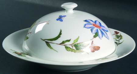 Mon Jardin Round Covered Butter by Ceralene