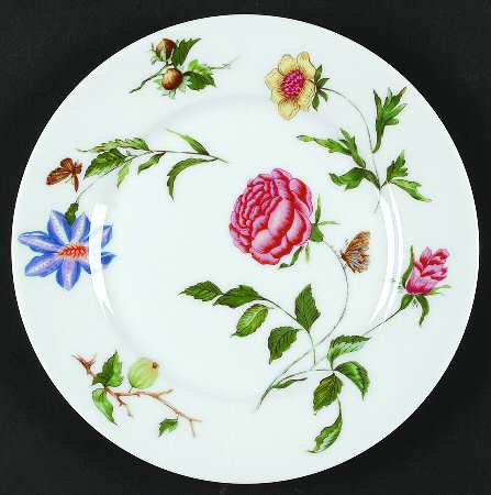 Mon Jardin Luncheon Plate by Ceralene