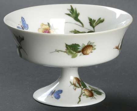 Mon Jardin Footed Dessert Bowl