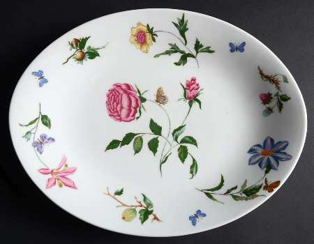 Mon Jardin 12" Oval Serving Platter