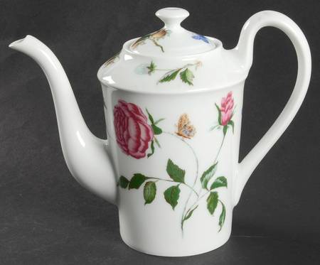 Mon Jardin Mini Coffee Pot & Lid by Ceralene