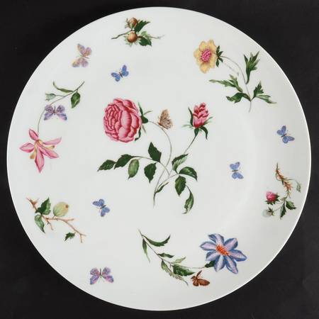 Mon Jardin 12" Chop Plate (Round Platter) by Ceralene