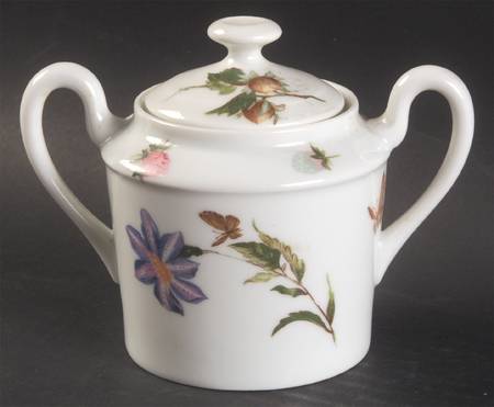 Mon Jardin Sugar Bowl & Lid by Ceralene