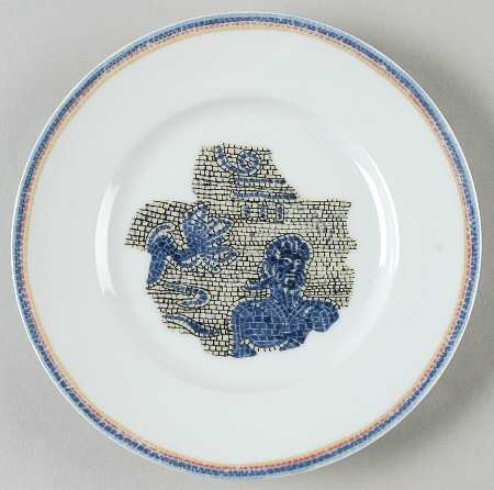 Mosaiques Neptune Bread & Butter Plate