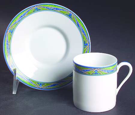 Myriade Flat Demitasse Cup & Saucer Set