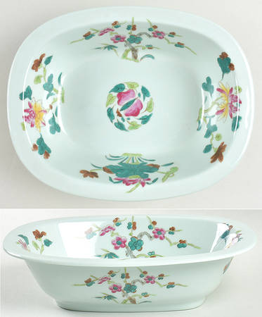 Nymphea 9" Oval Vegetable Bowl