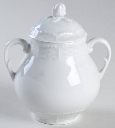 Osier Sugar Bowl & Lid