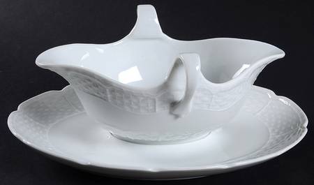 Osier Gravy Boat & Underplate
