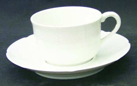 Osier Flat Cup & Saucer Set