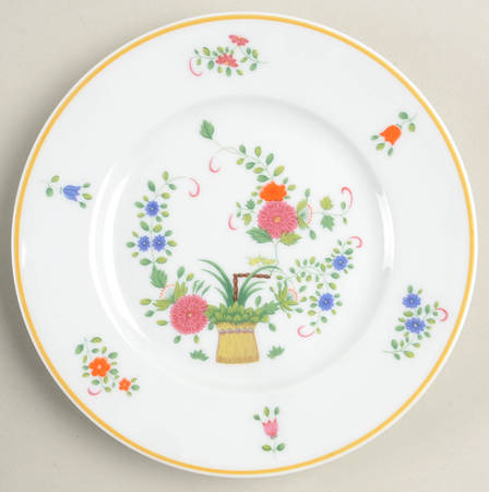 Panier Chinois White Bread & Butter Plate